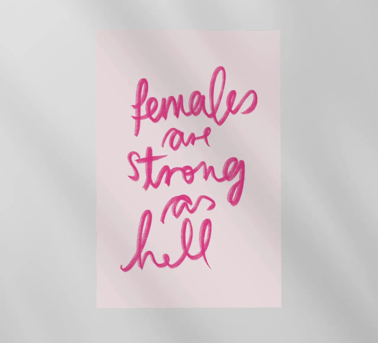 Females are strong as hell pellicola backlit da artbox44