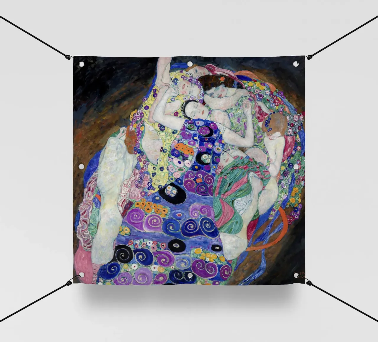 The Virgin by Klimt telo in pvc da Venus Art