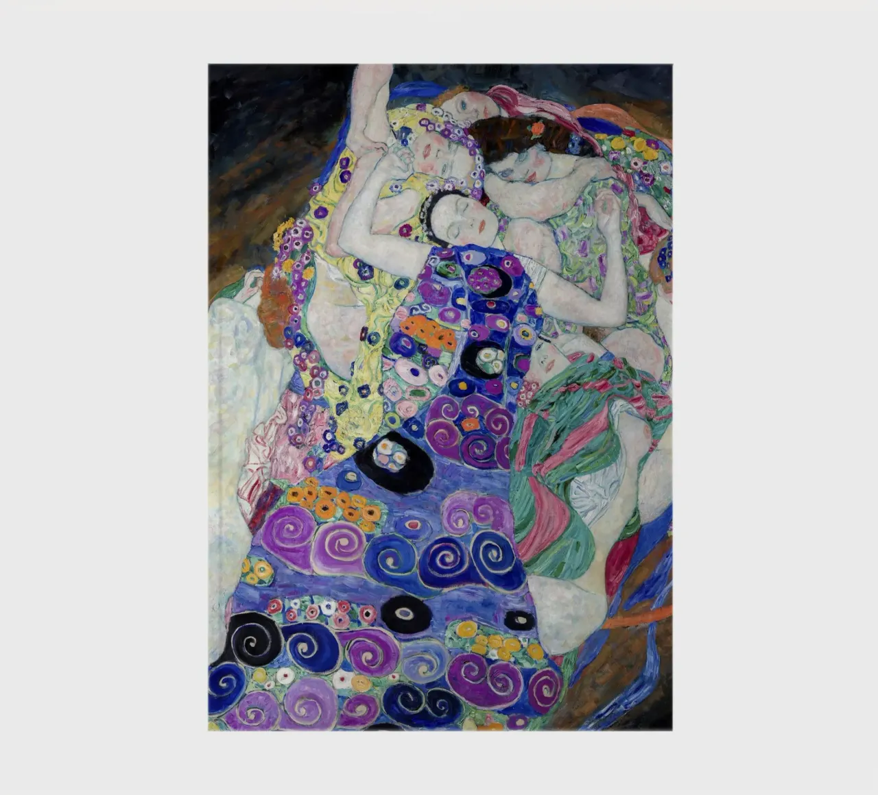 The Virgin by Klimt notebook by Venus Art