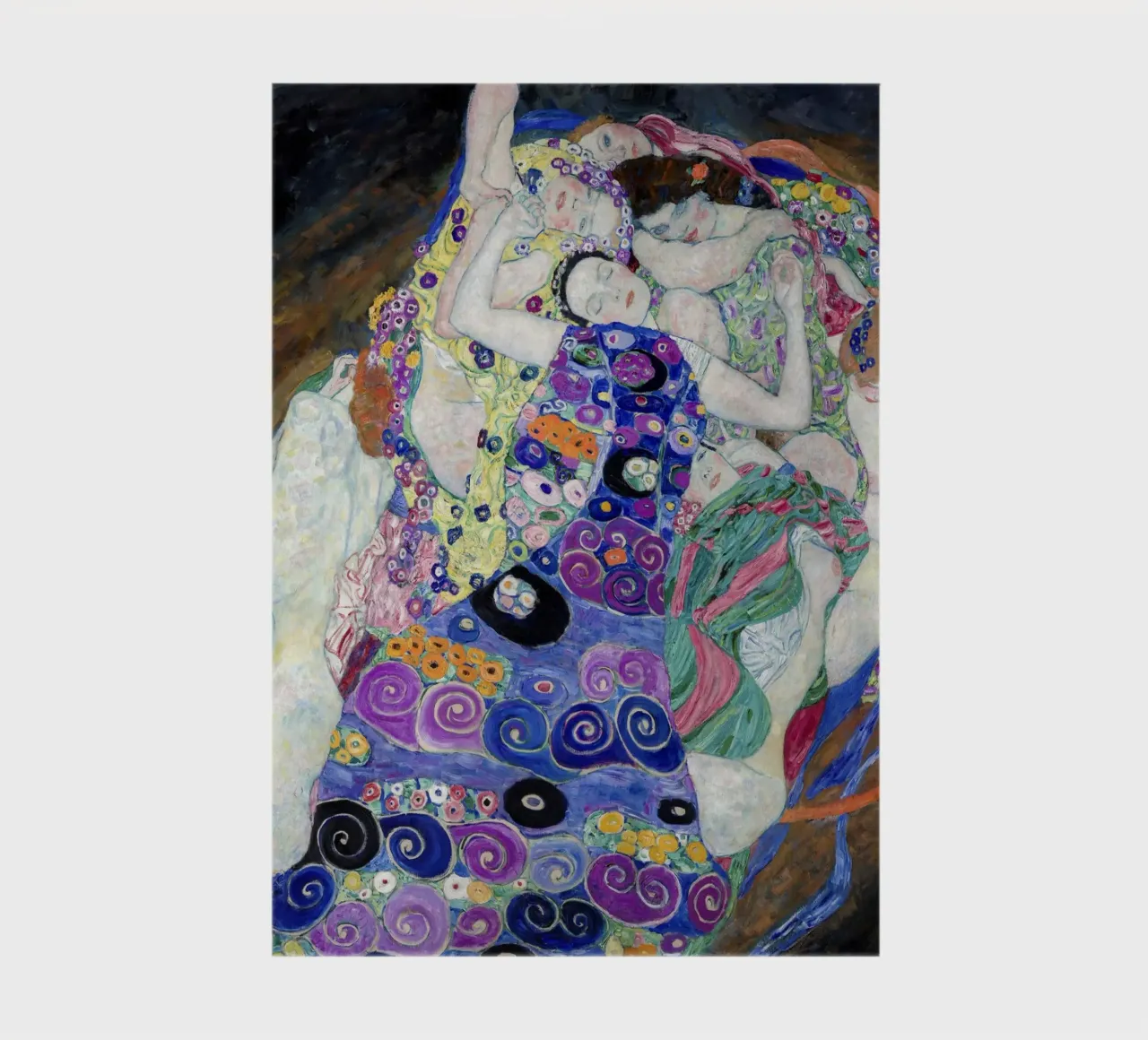 The Virgin by Klimt notebook by Venus Art