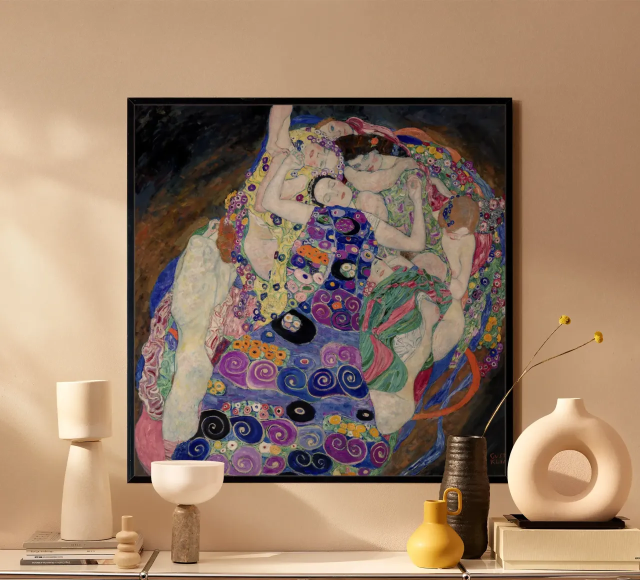 The Virgin by Klimt carta hahnemühle da Venus Art