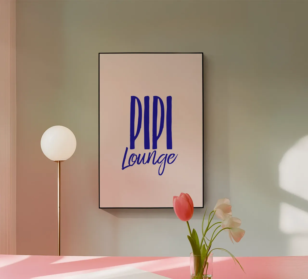 Pipi Lounge metacrilato de artbox44
