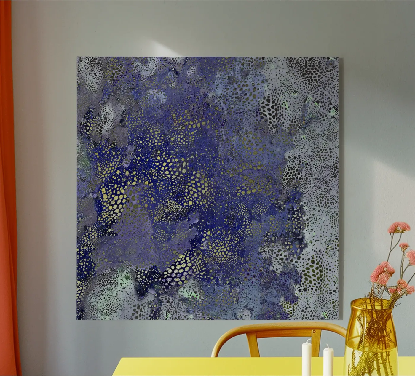 blue acryl van Giulio Iurissevich