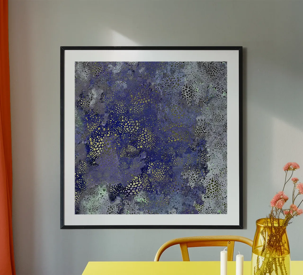 blue poster da Giulio Iurissevich