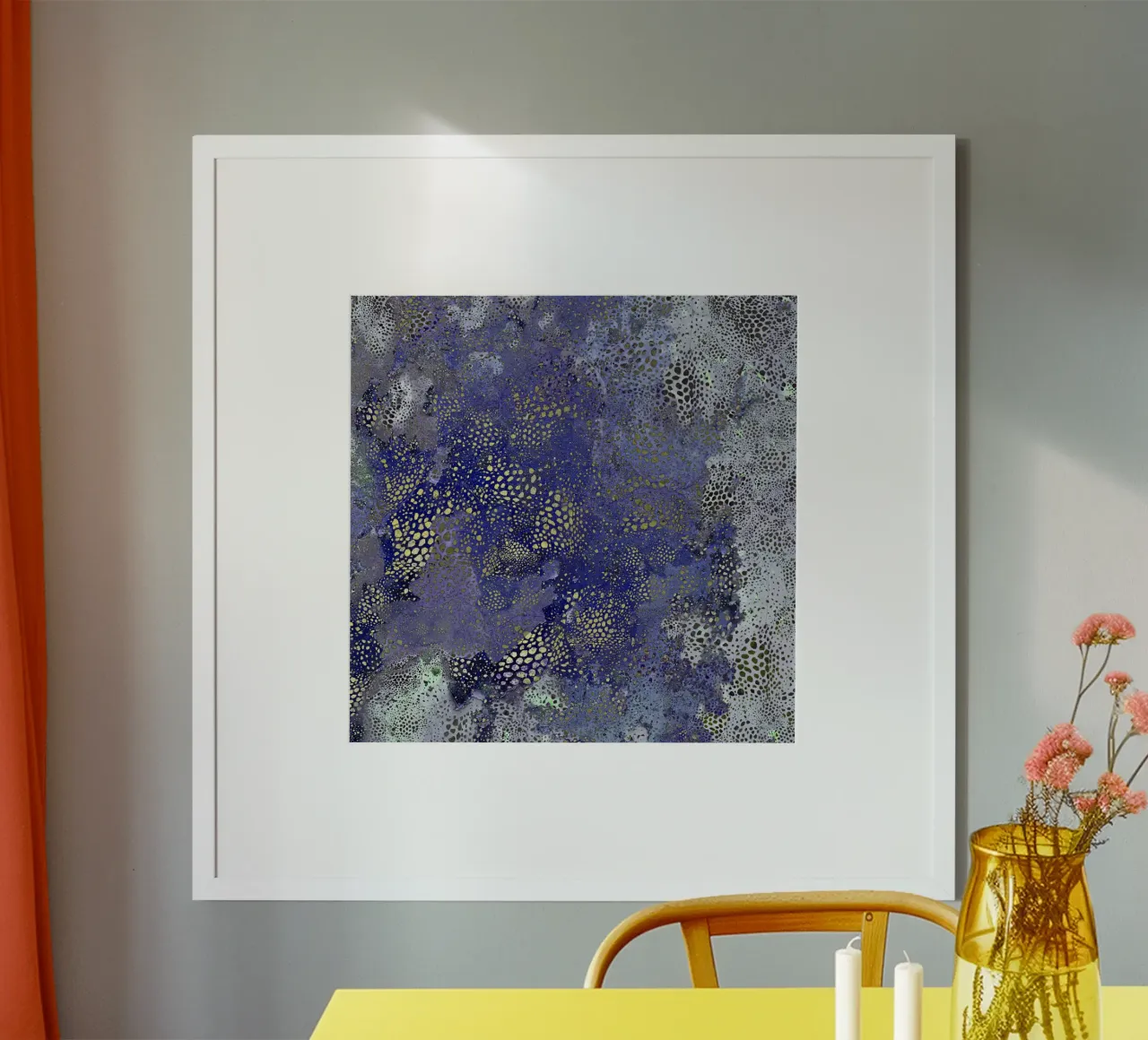 blue poster da Giulio Iurissevich