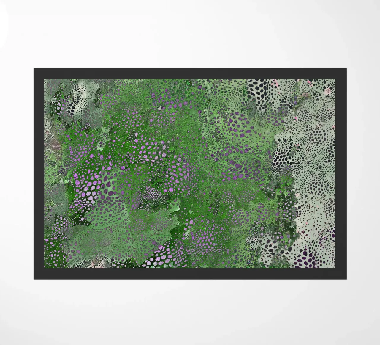 green doormat by Giulio Iurissevich