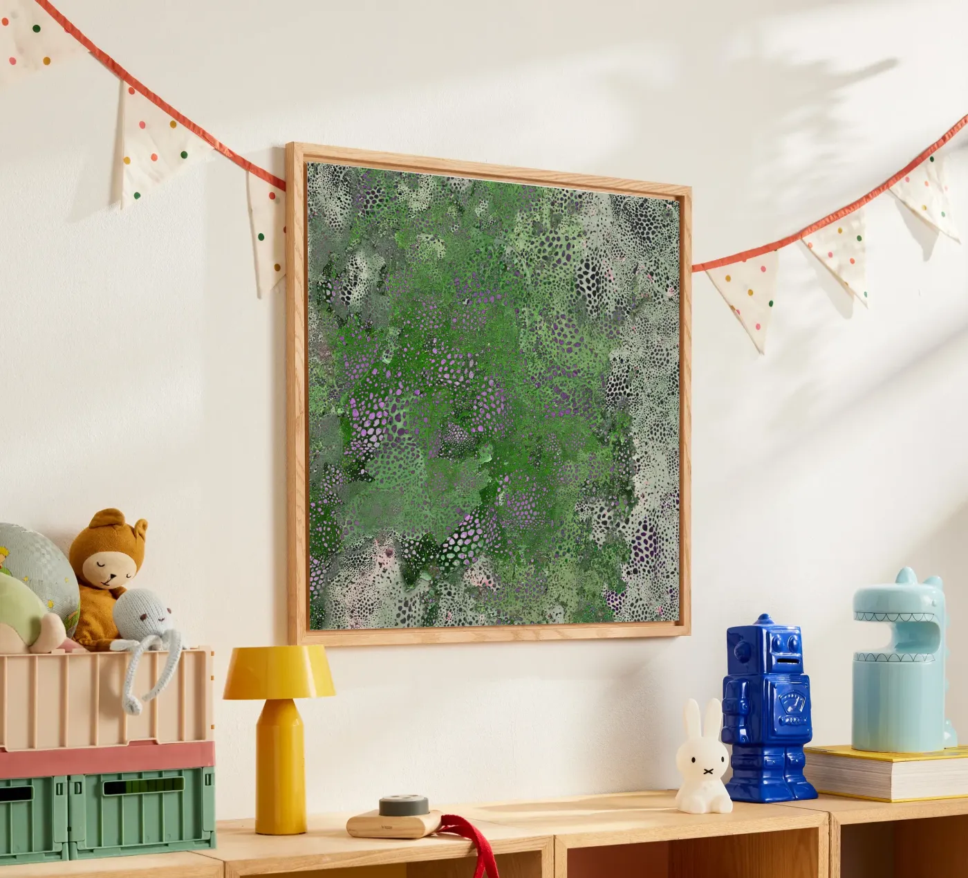 green Acryl-Glas von Giulio Iurissevich