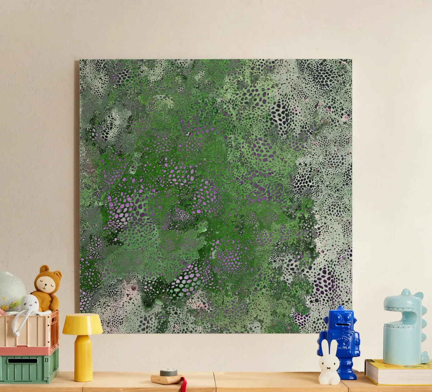 green acryl van Giulio Iurissevich