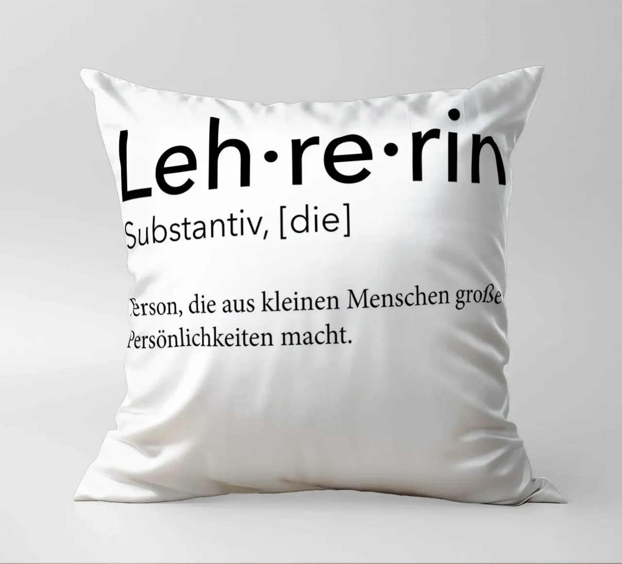 Lehrerin Definition cuscino da artbox44