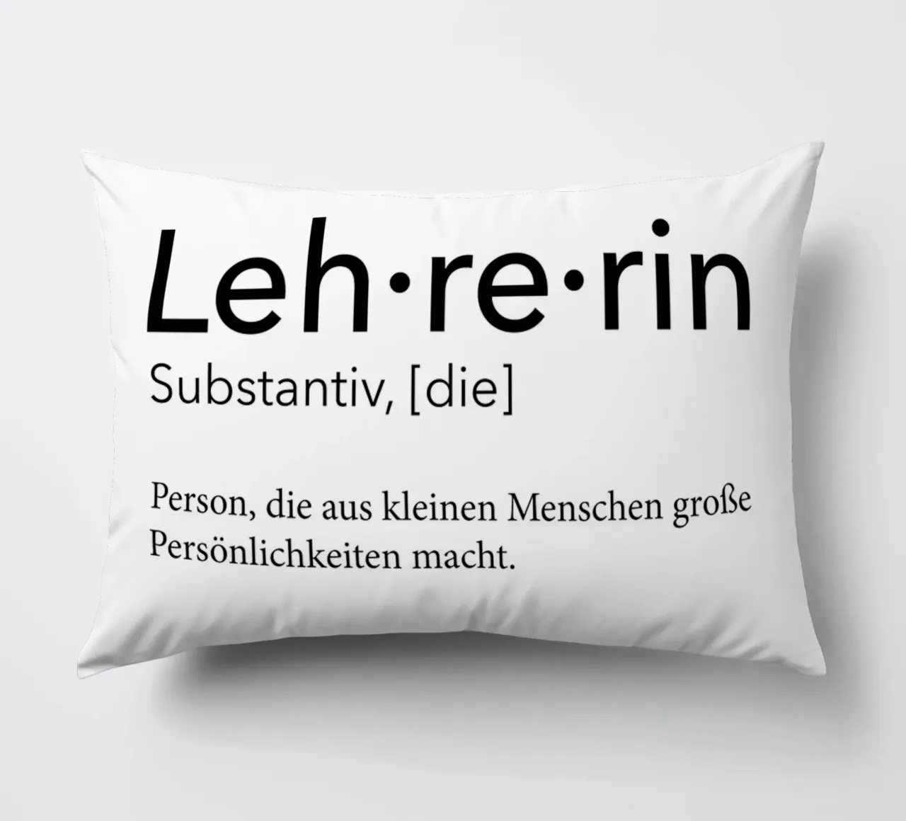 Lehrerin Definition cuscino da artbox44