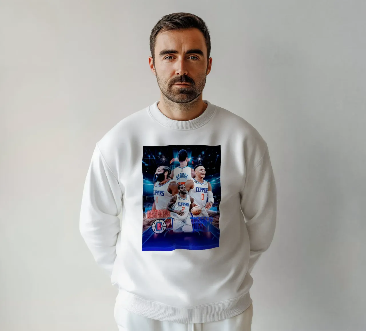 LA Clippers felpa da tenten
