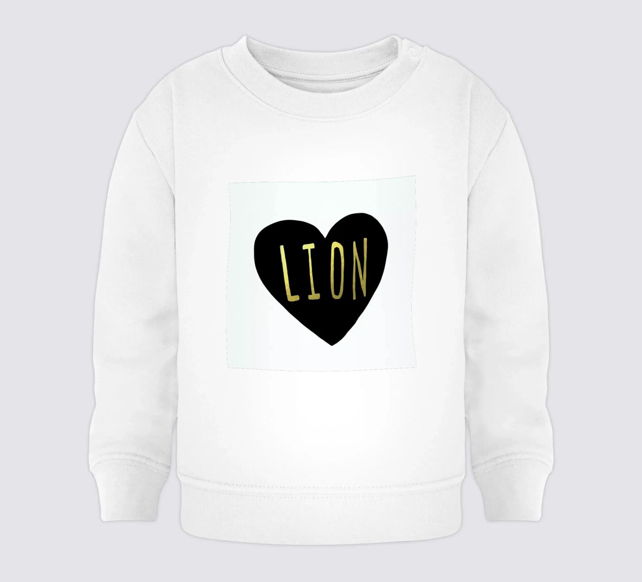 Lion felpa neonato da Leah Flores
