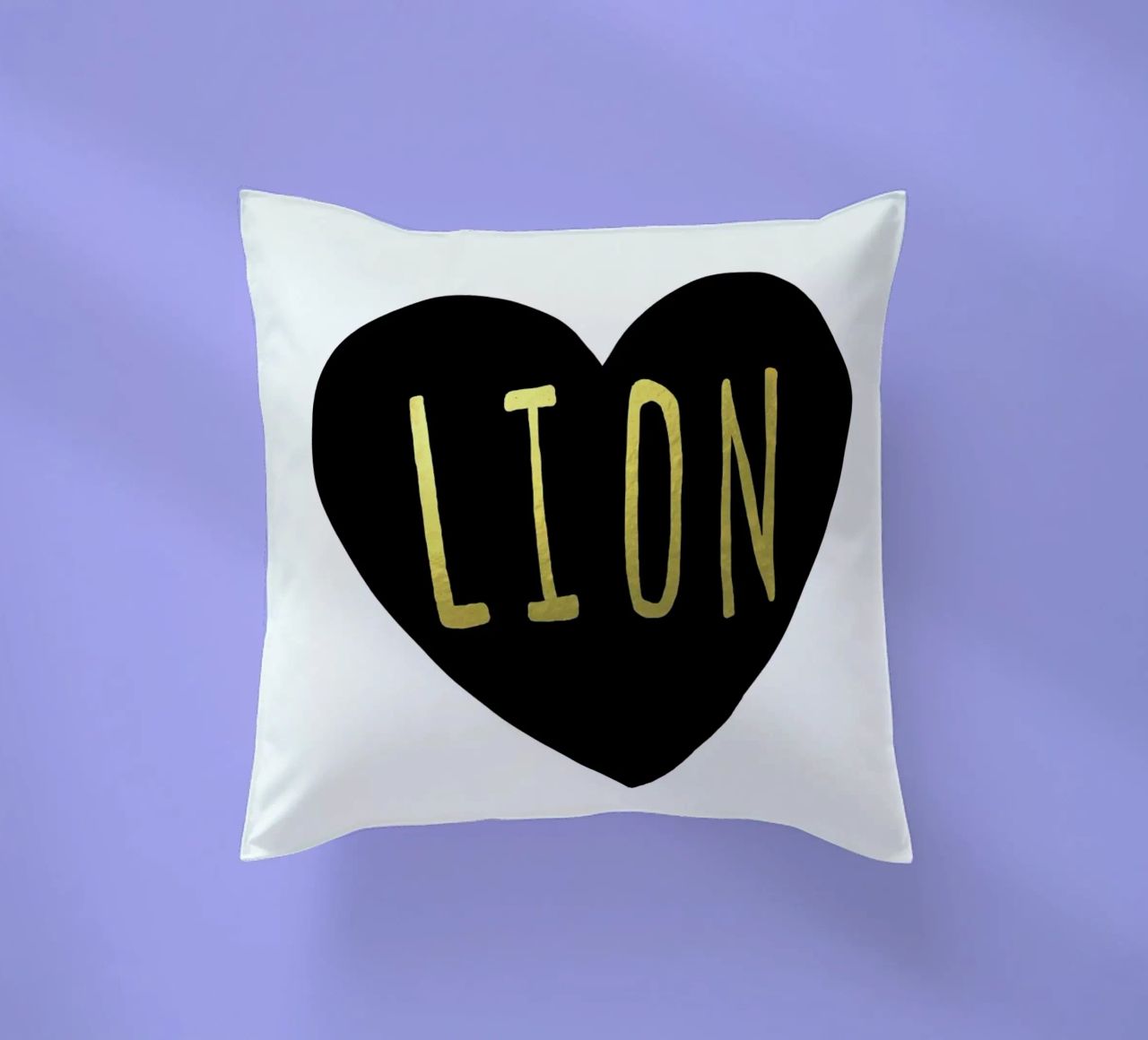 Lion kussen van Leah Flores