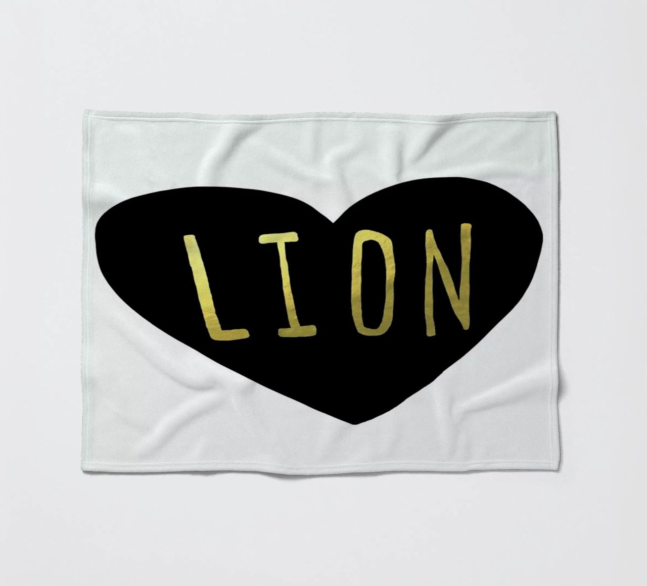 Lion coperta in pile da Leah Flores