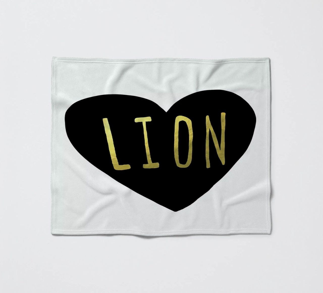 Lion coperta in pile da Leah Flores