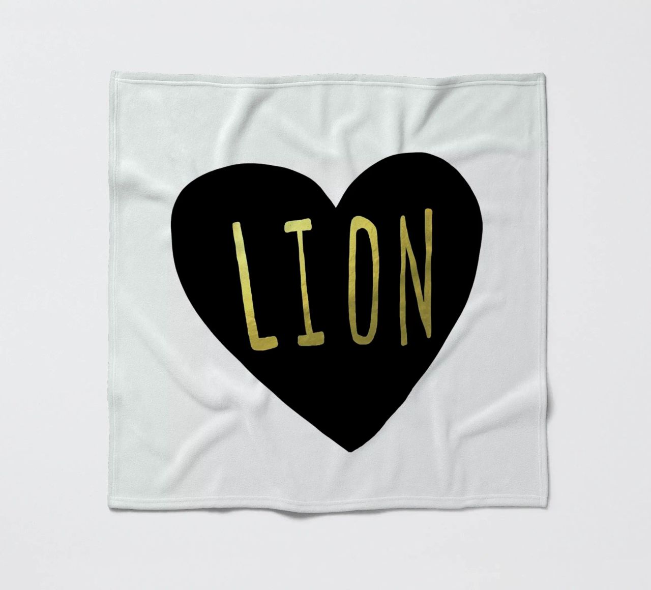 Lion coperta in pile da Leah Flores
