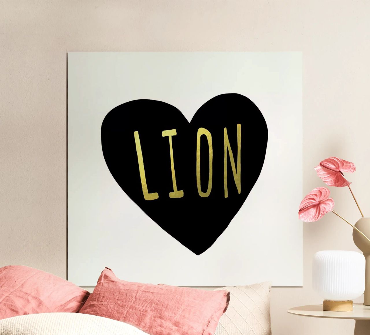Lion carta hahnemühle da Leah Flores