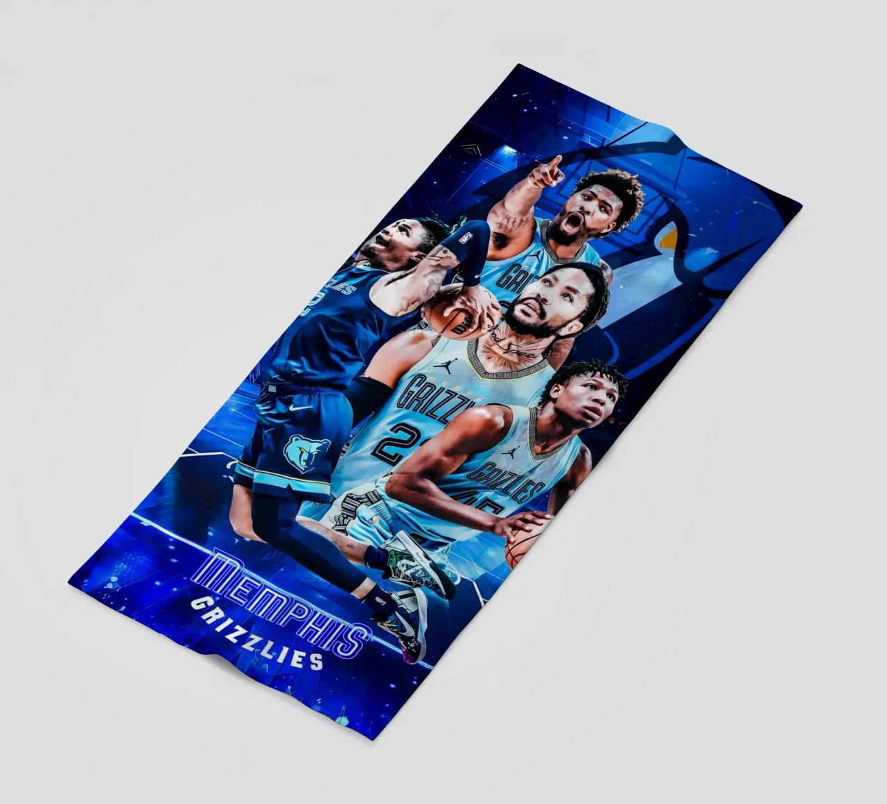 Memphis Grizzlies beach towel by tenten