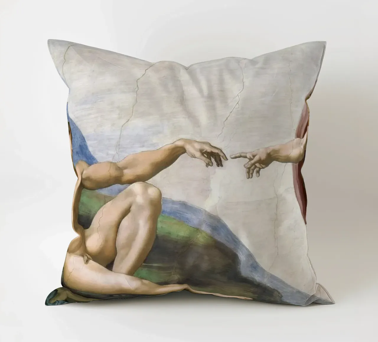 Michelangelo Buonarroti's The Creation of Adam Kissen von Venus Art