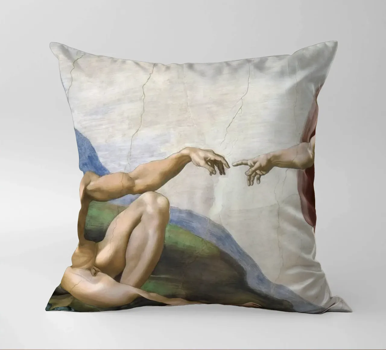 Michelangelo Buonarroti's The Creation of Adam Kissen von Venus Art