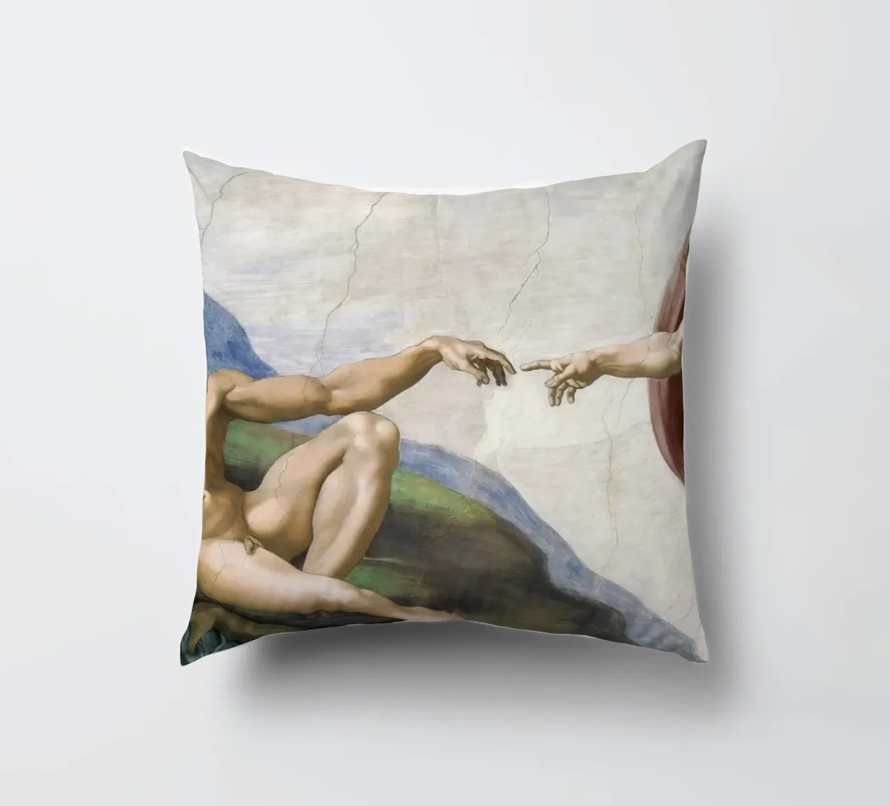 Michelangelo Buonarroti's The Creation of Adam Kissen von Venus Art
