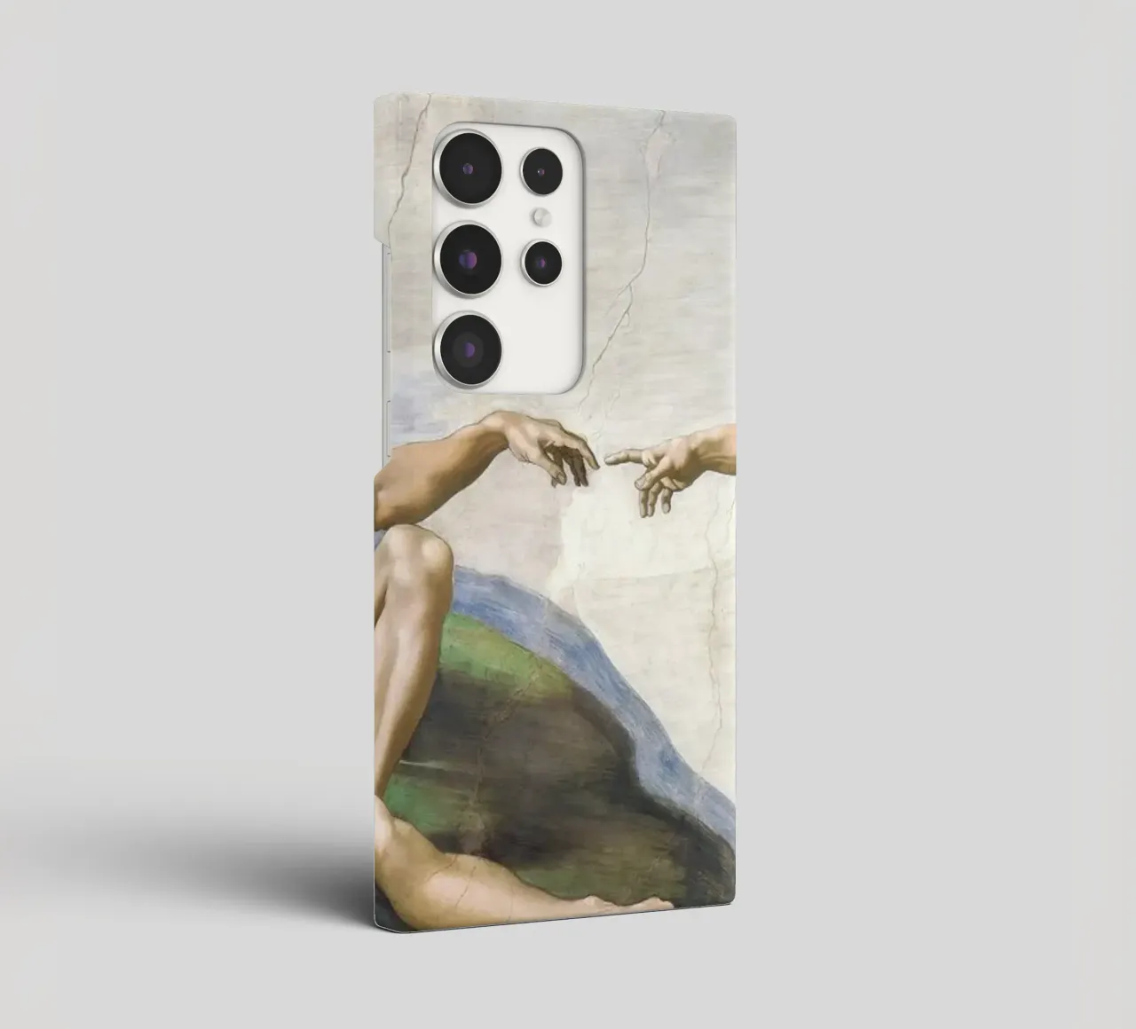 Michelangelo Buonarroti's The Creation of Adam cover samsung da Venus Art