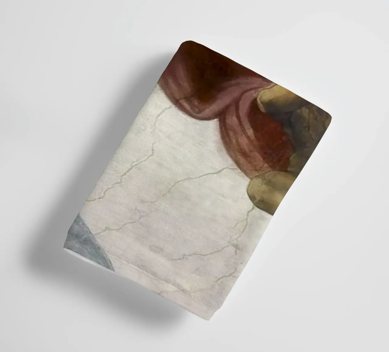 Michelangelo Buonarroti's The Creation of Adam asciugamano da bagno da Venus Art
