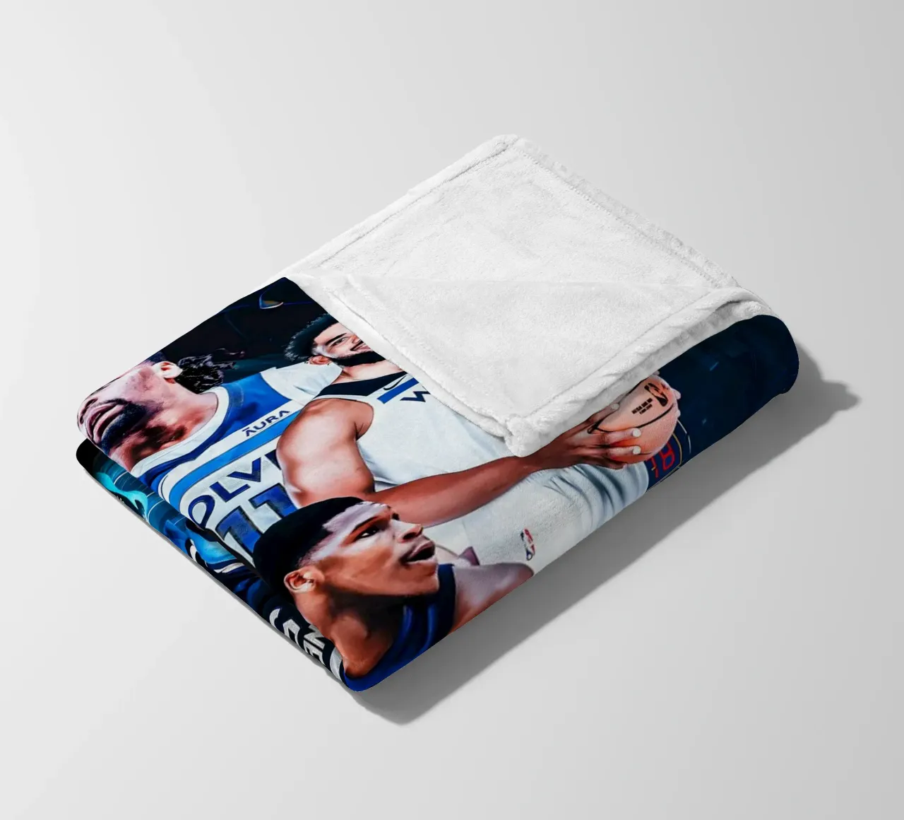 Minnesota Timberwolves coperta in pile da tenten