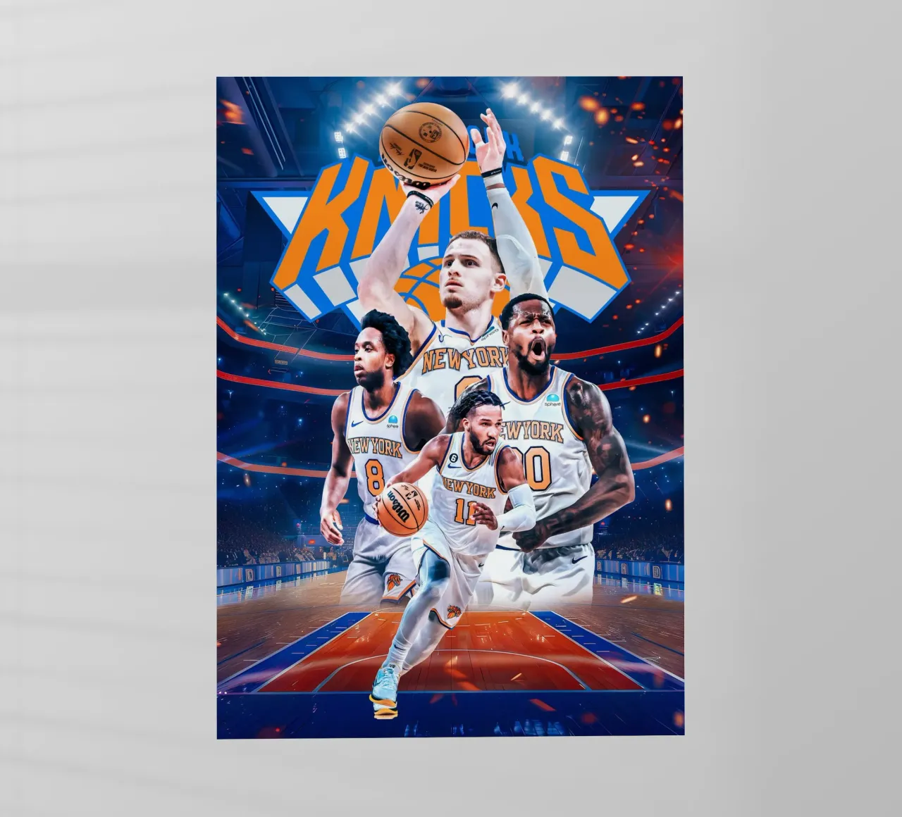 New York Knicks pellicola backlit da tenten