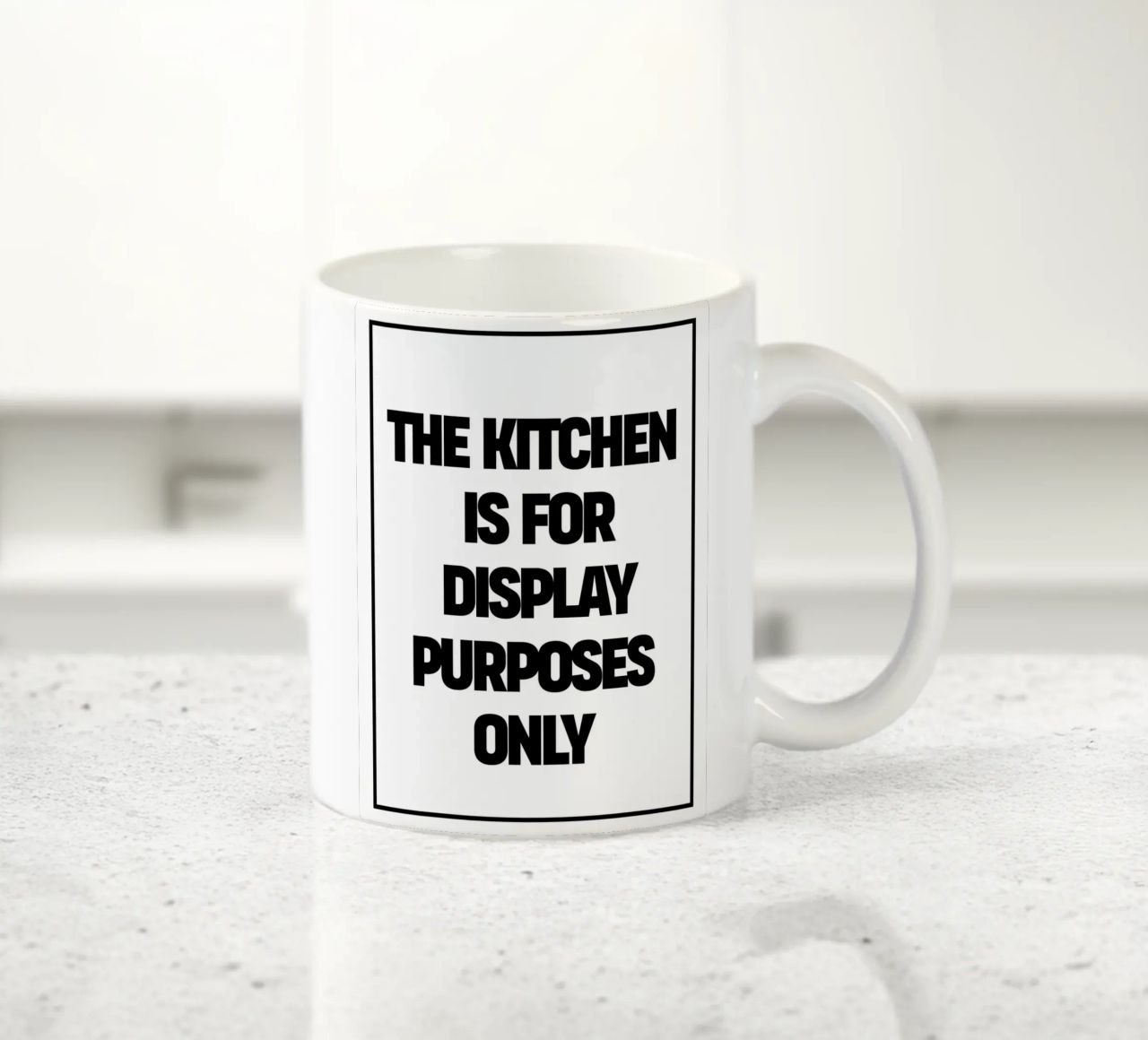 The Kitchen is for display purposes only tazza in ceramica da TheGrumpyHomeDecor