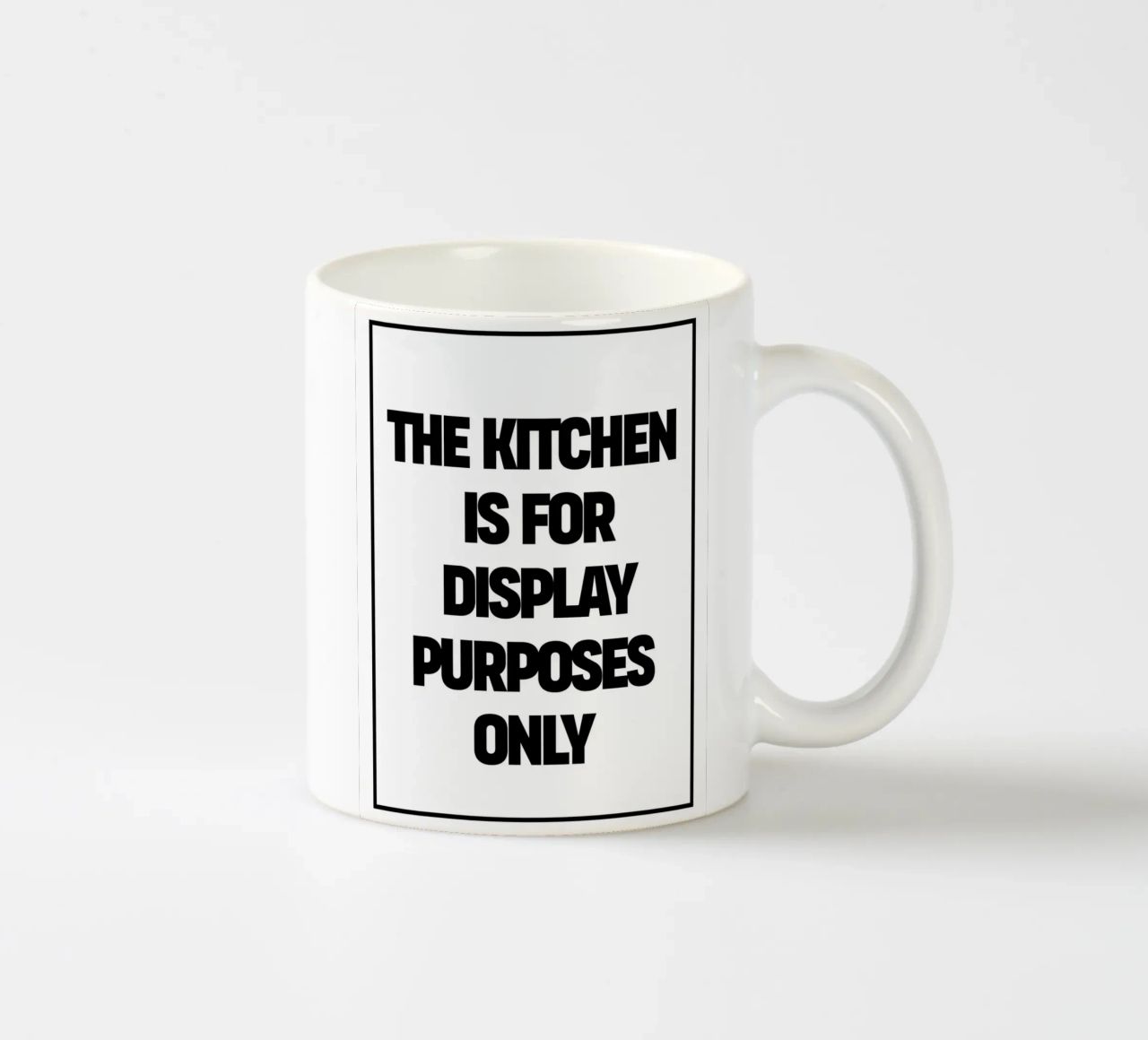 The Kitchen is for display purposes only tazza in ceramica da TheGrumpyHomeDecor