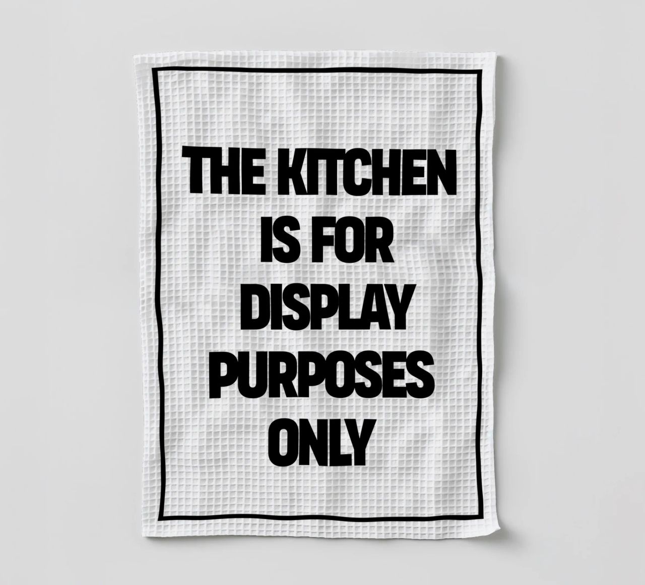 The Kitchen is for display purposes only Geschirrtuch von TheGrumpyHomeDecor