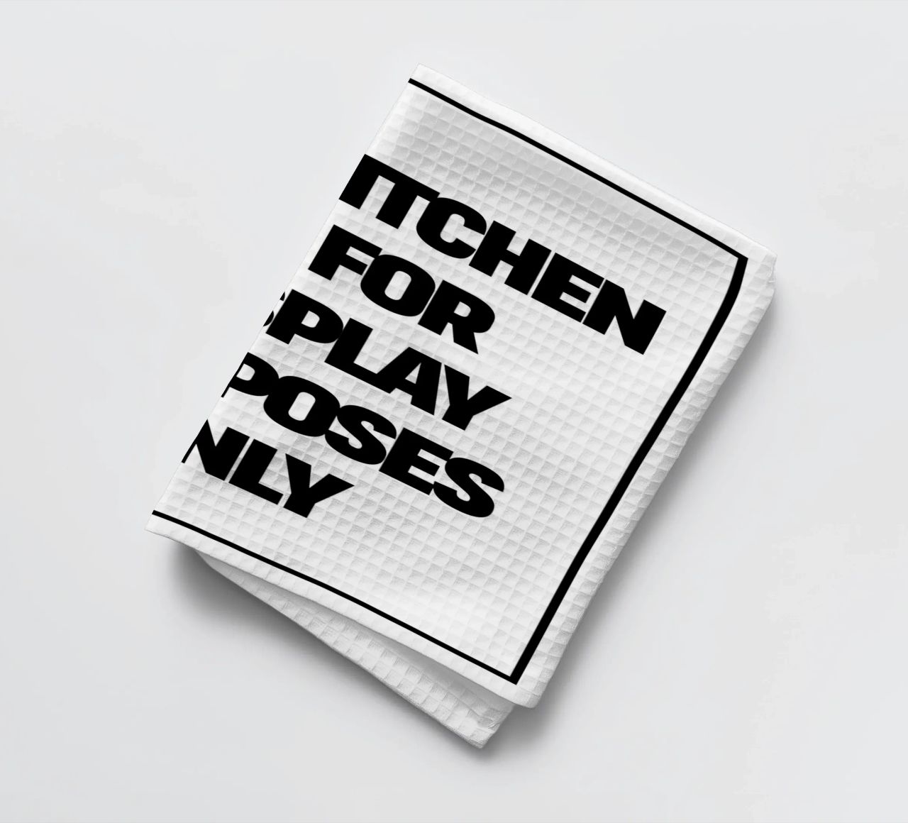 The Kitchen is for display purposes only Geschirrtuch von TheGrumpyHomeDecor