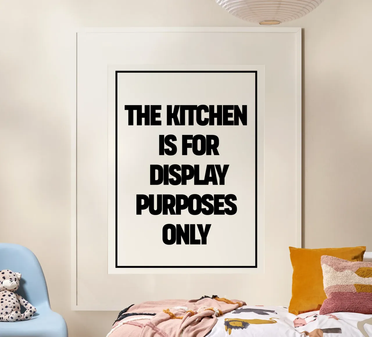 The Kitchen is for display purposes only carta hahnemühle da TheGrumpyHomeDecor