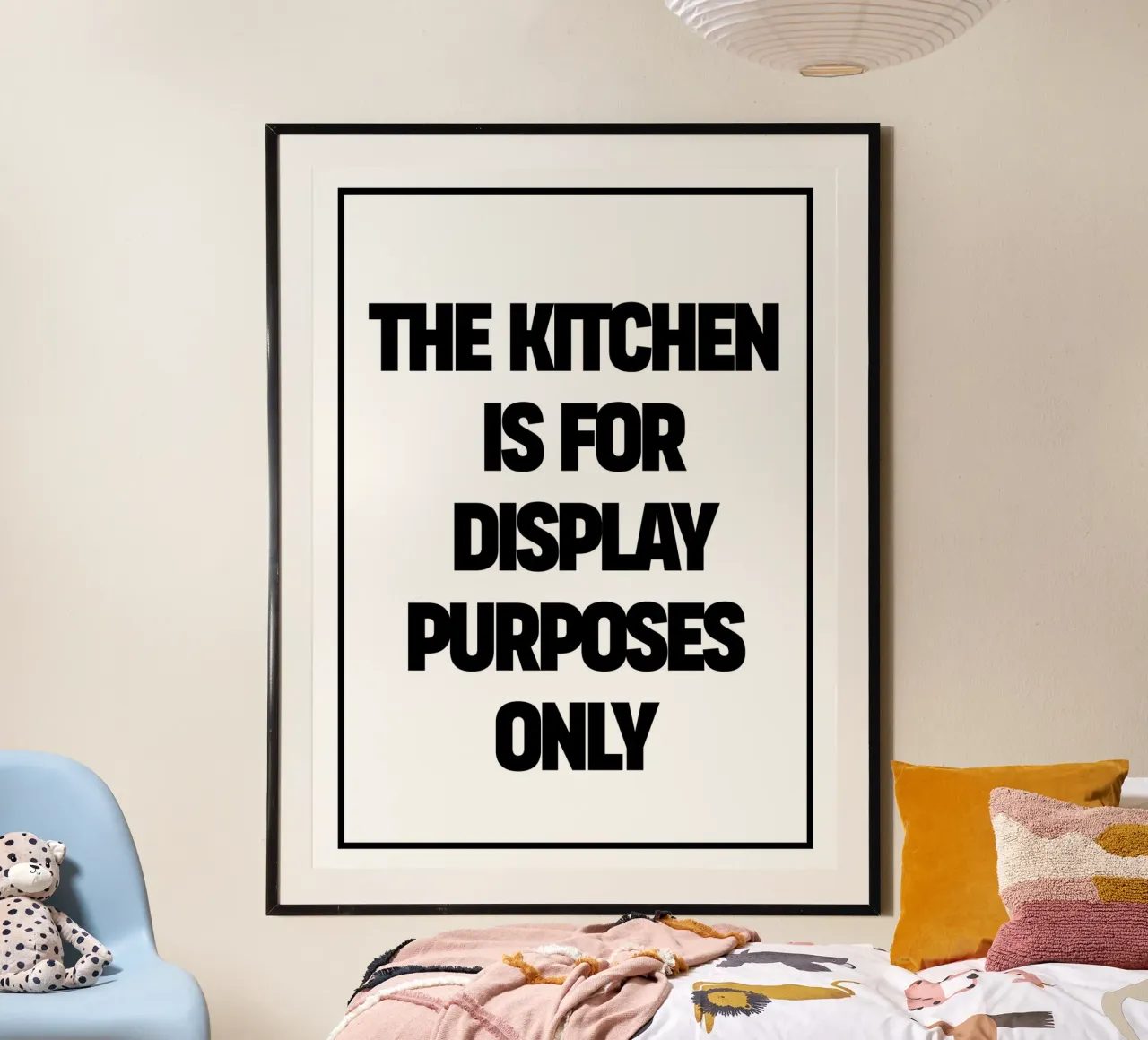 The Kitchen is for display purposes only carta hahnemühle da TheGrumpyHomeDecor