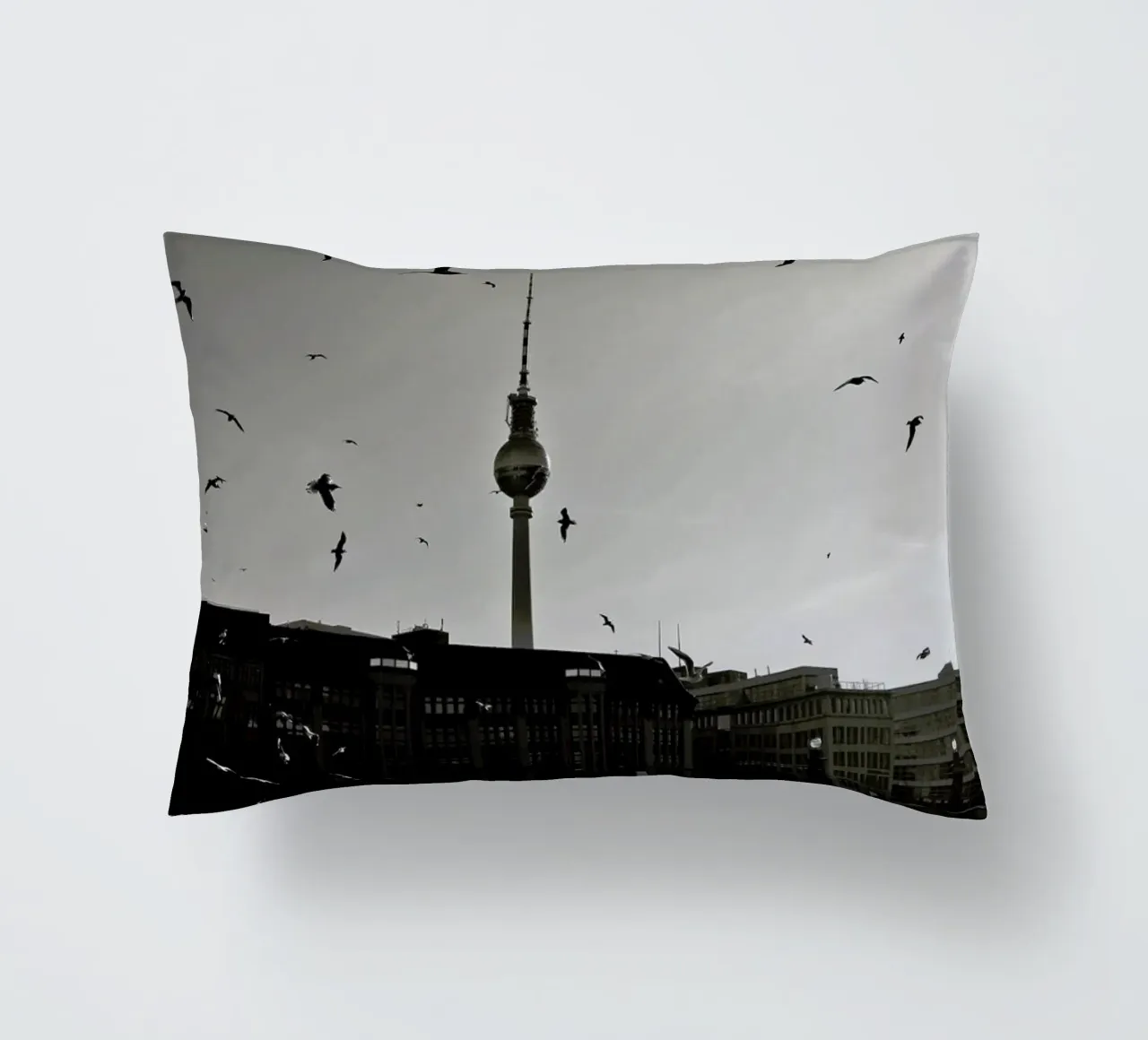 Fernsehturm cuscino da Anja Hebrank Photography