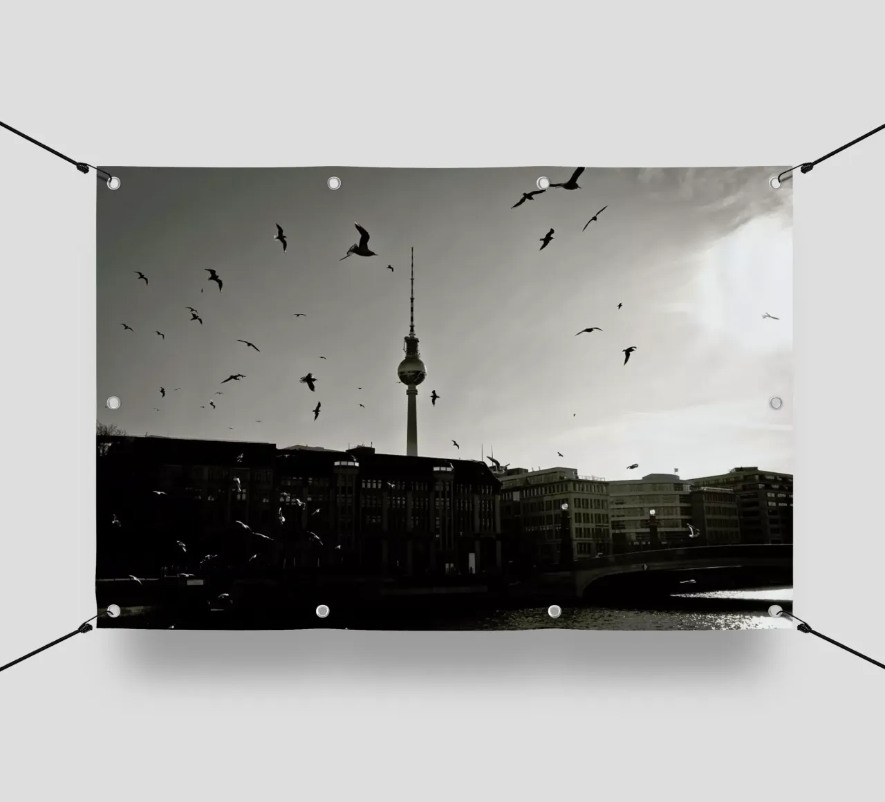Fernsehturm telo in pvc da Anja Hebrank Photography