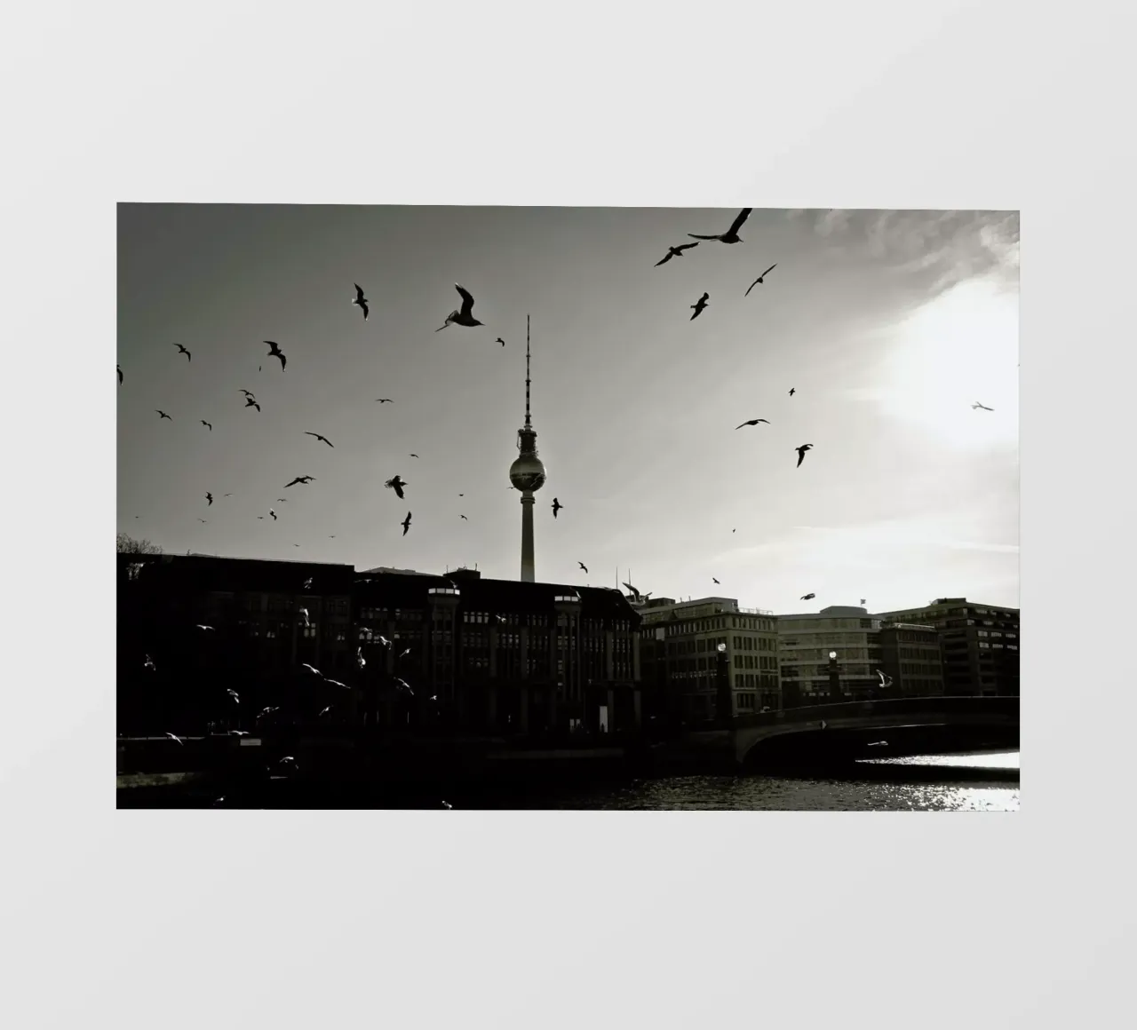 Fernsehturm telo in pvc da Anja Hebrank Photography
