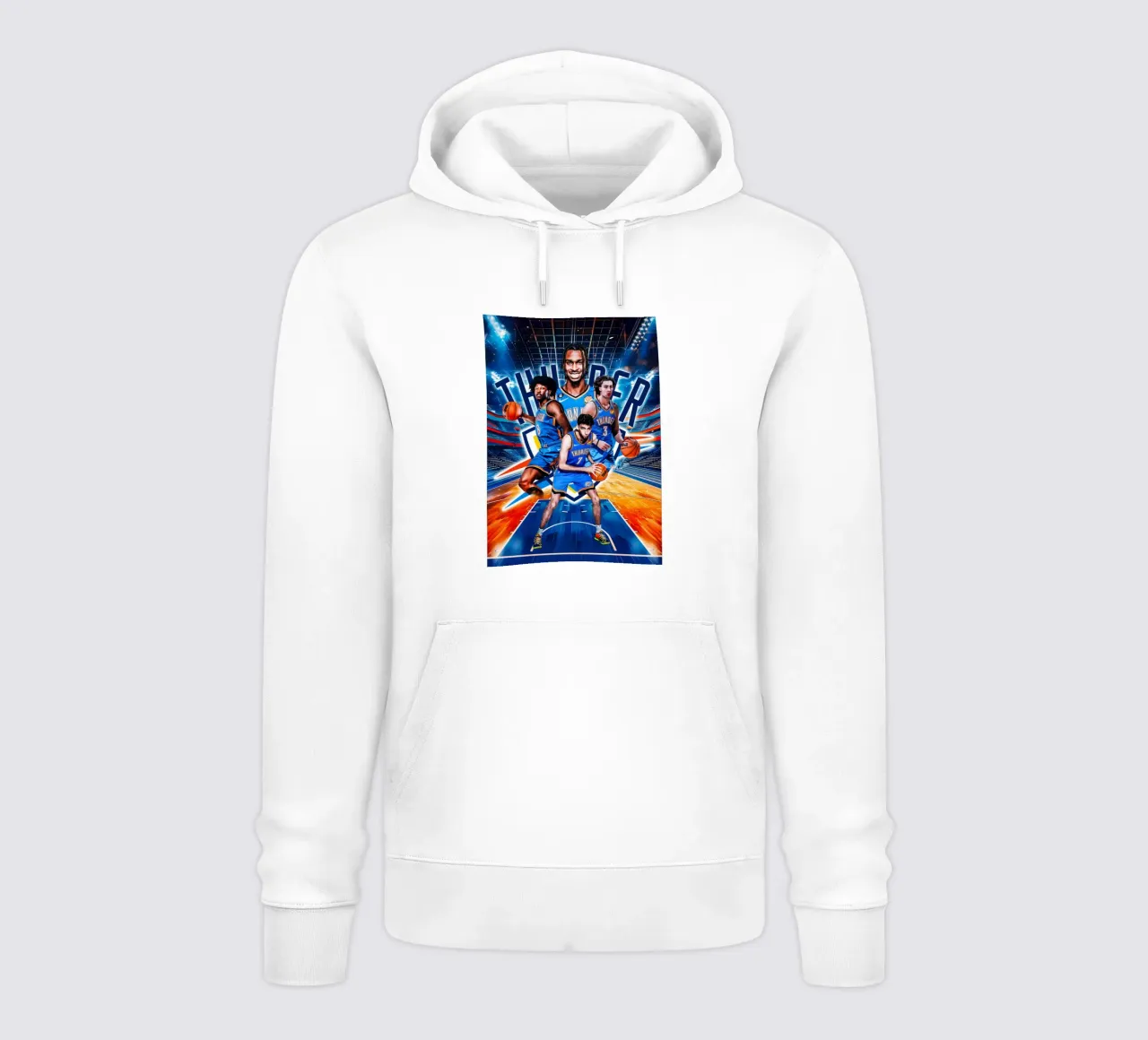 Oklahoma City Thunder felpa con cappuccio da tenten