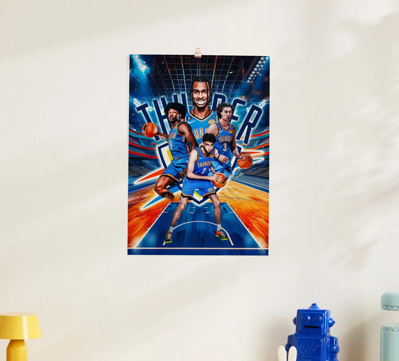 Oklahoma City Thunder poster da tenten
