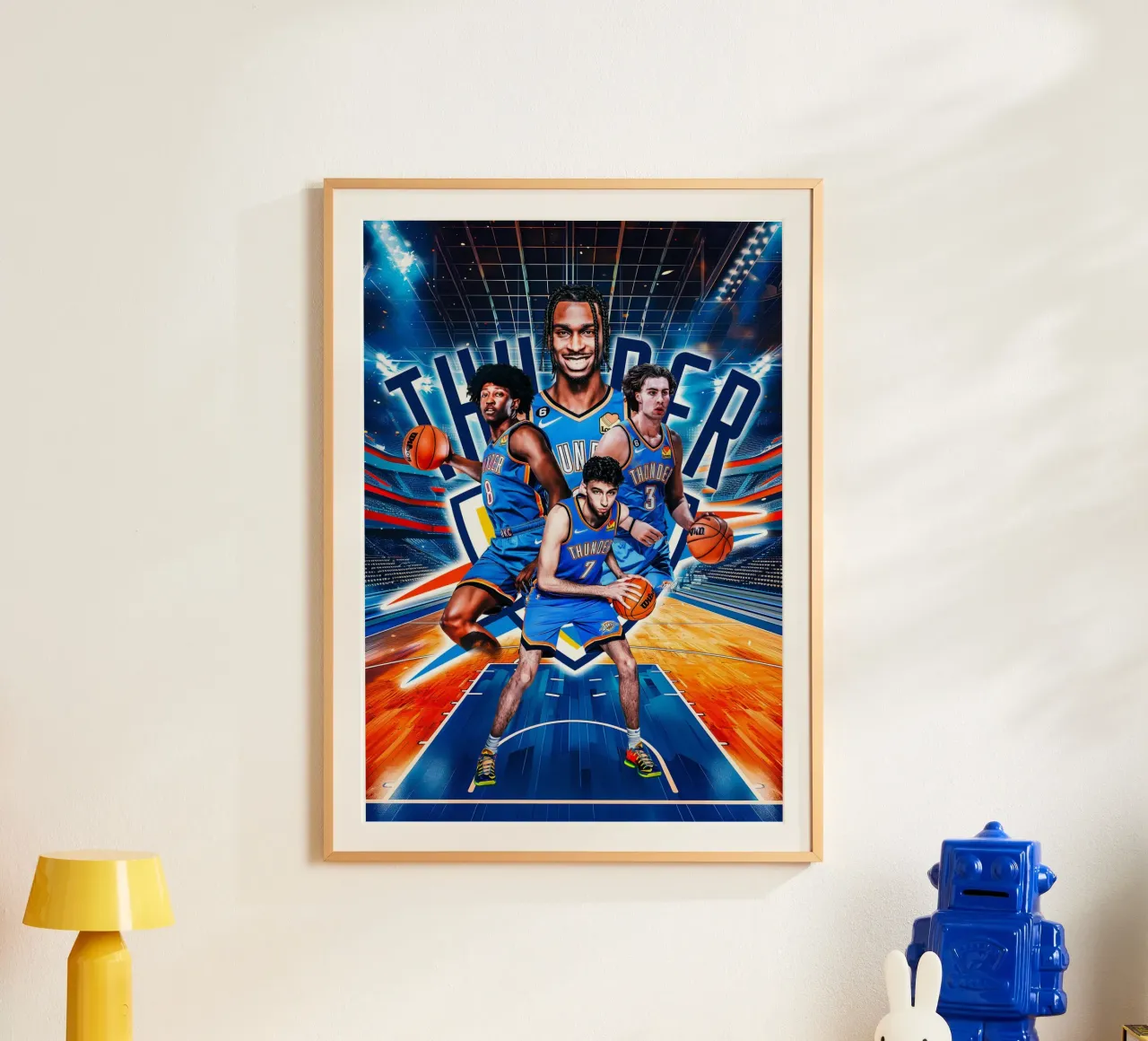 Oklahoma City Thunder poster da tenten