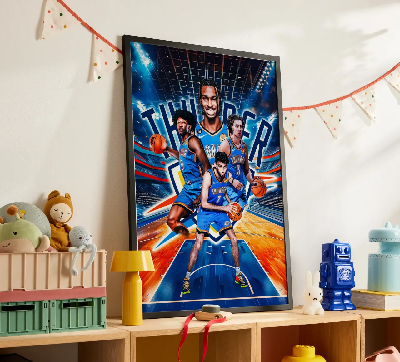 Oklahoma City Thunder poster da tenten