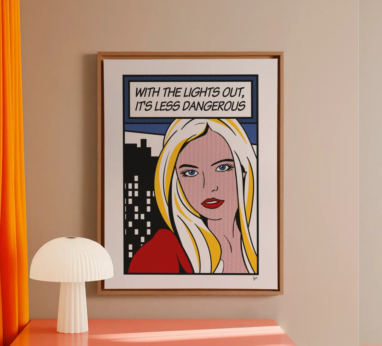 No007 Alex Grey-TGND tela con Cornice a cassetta da Girl Next Door Fantasy Dramas