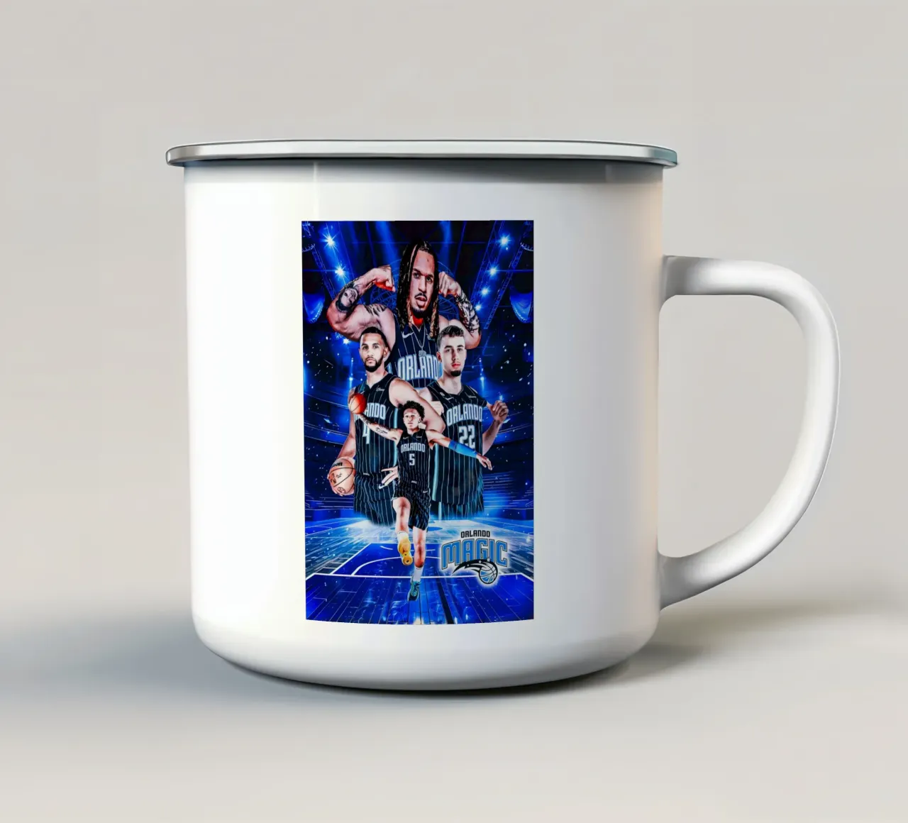 Orlando Magic tazza in smalto da tenten
