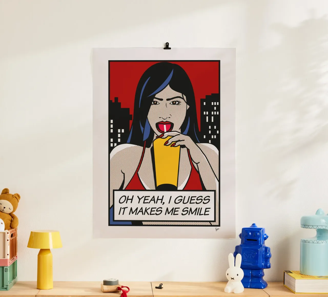 No008 Mia Khalifa-TGND poster con telaio in alluminio da Girl Next Door Fantasy Dramas