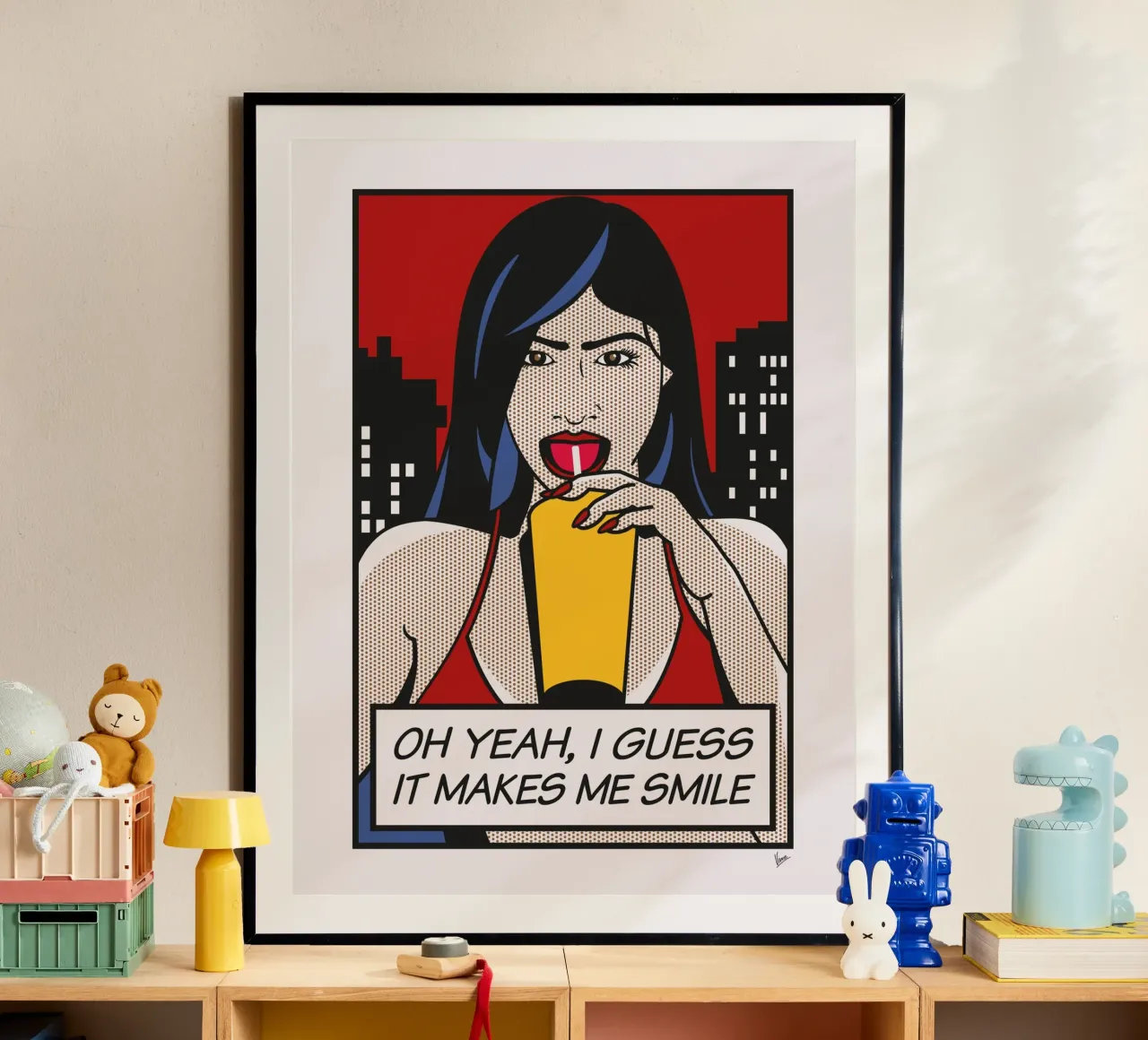 No008 Mia Khalifa-TGND poster con telaio in alluminio da Girl Next Door Fantasy Dramas