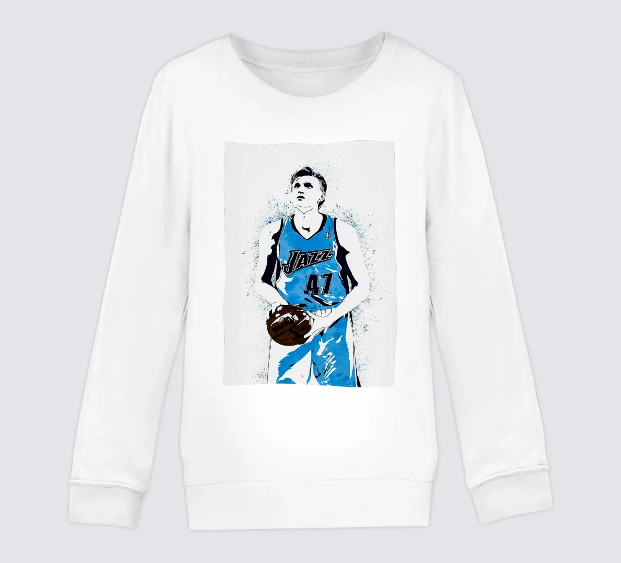 Andrei Kirilenko Utah Jazz felpa bambino da tenten