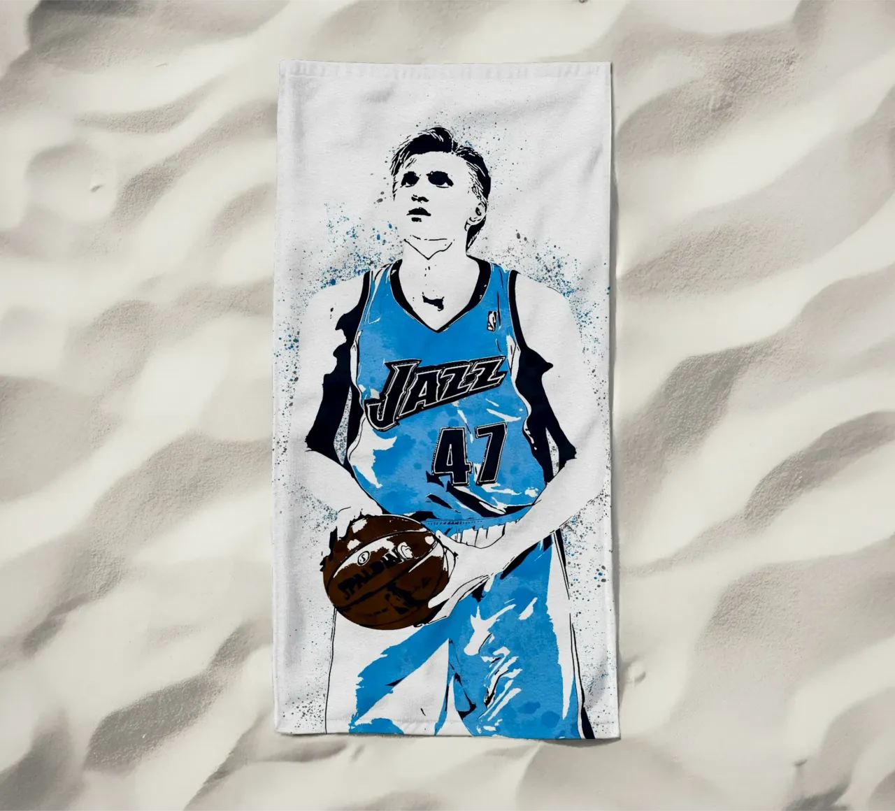 Andrei Kirilenko Utah Jazz telo mare da tenten