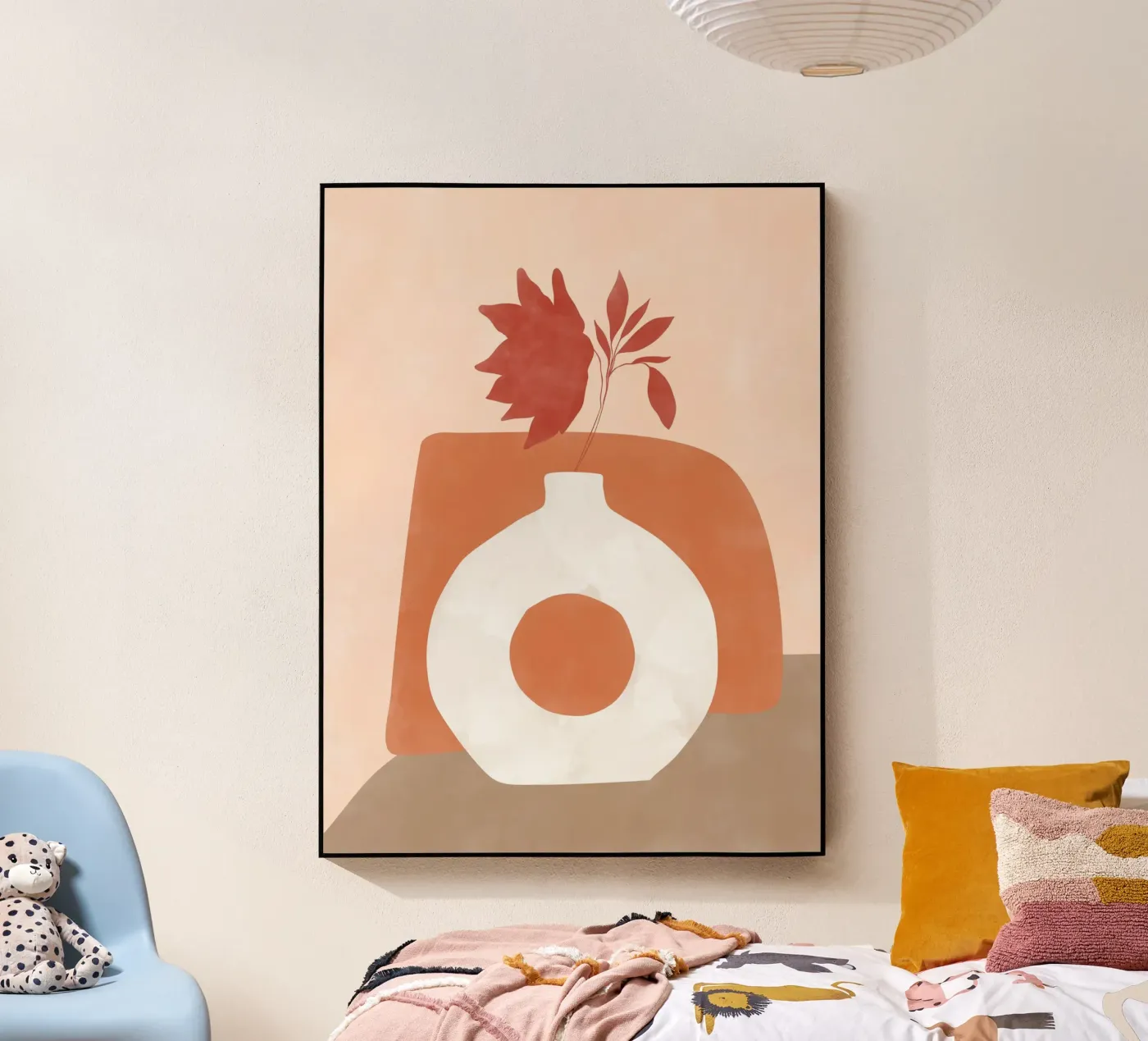 Vaso e foglie plexiglass da Pictufy Sun & Spirit