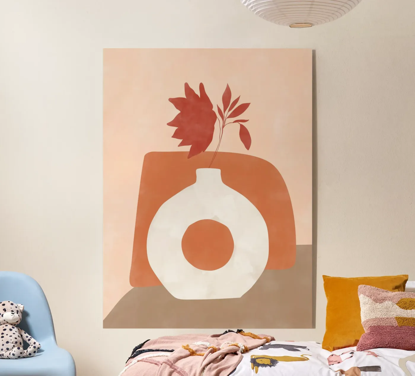Vaso e foglie plexiglass da Pictufy Sun & Spirit